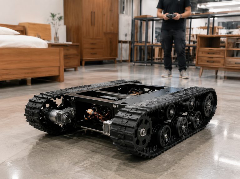 蓟州区小型电机驱动履带底盘